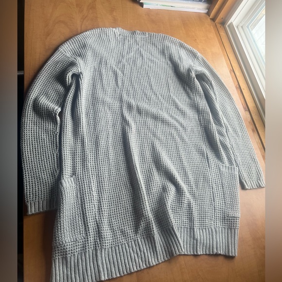 Blue Knitted Cardigan - Picture 2 of 3